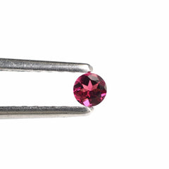 RUBELLITE CUT ROUND 3.25MM 0.10 Cts.
