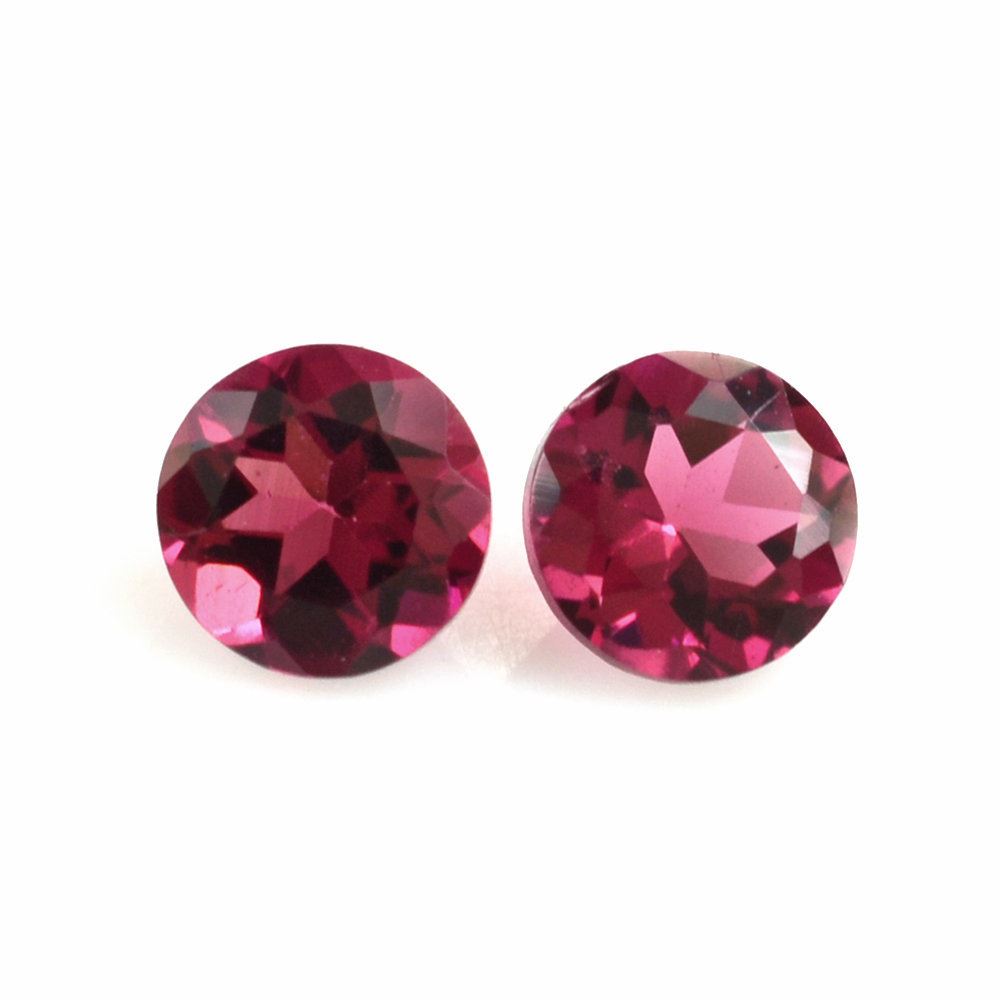 RUBELLITE CUT ROUND 3.25MM 0.10 Cts.
