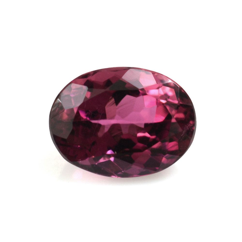RUBELLITE CUT OVAL (DARK) 8X6 MM 1.45 Cts.