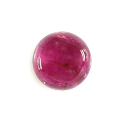 RUBELLITE ROUND CAB (DARK/HI) 8 MM 2.38 Cts.