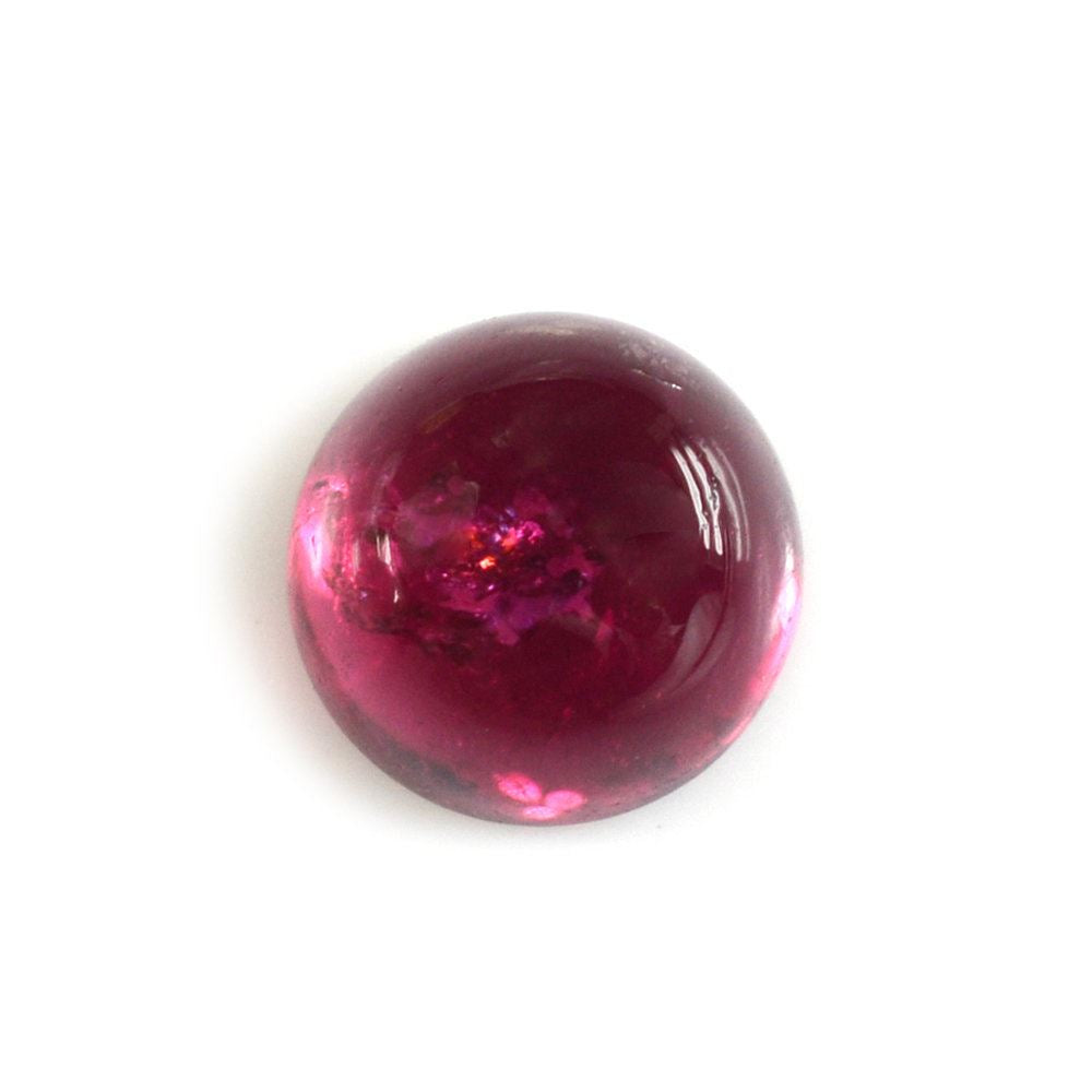 RUBELLITE ROUND CAB (DARK/HI) 6.70MM 1.60 Cts.