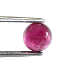 RUBELLITE ROUND CAB (DARK/HI) 6.70MM 1.60 Cts.