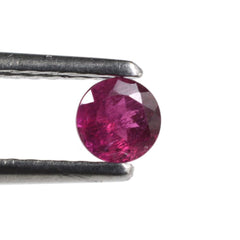 RUBELLITE CUT ROUND (DARK/HI) 4.50 MM 0.36 Cts.