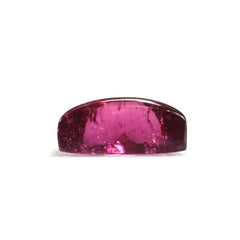 RUBELLITE D SHAPE FANCY CAB (DARK/SI) 9X4.50MM 1.59 Cts.