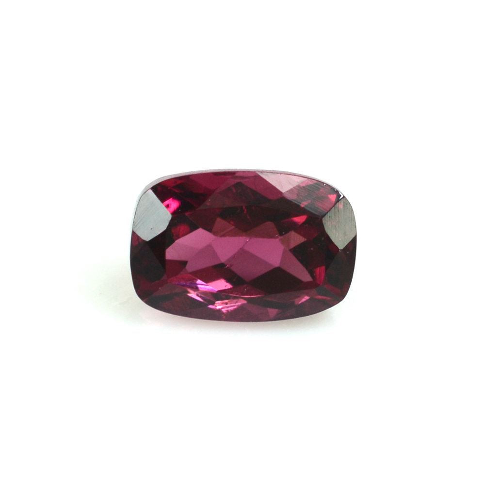 RUBELLITE CUT CUSHION (DARK/SI) 6X4 MM 0.66 Cts.