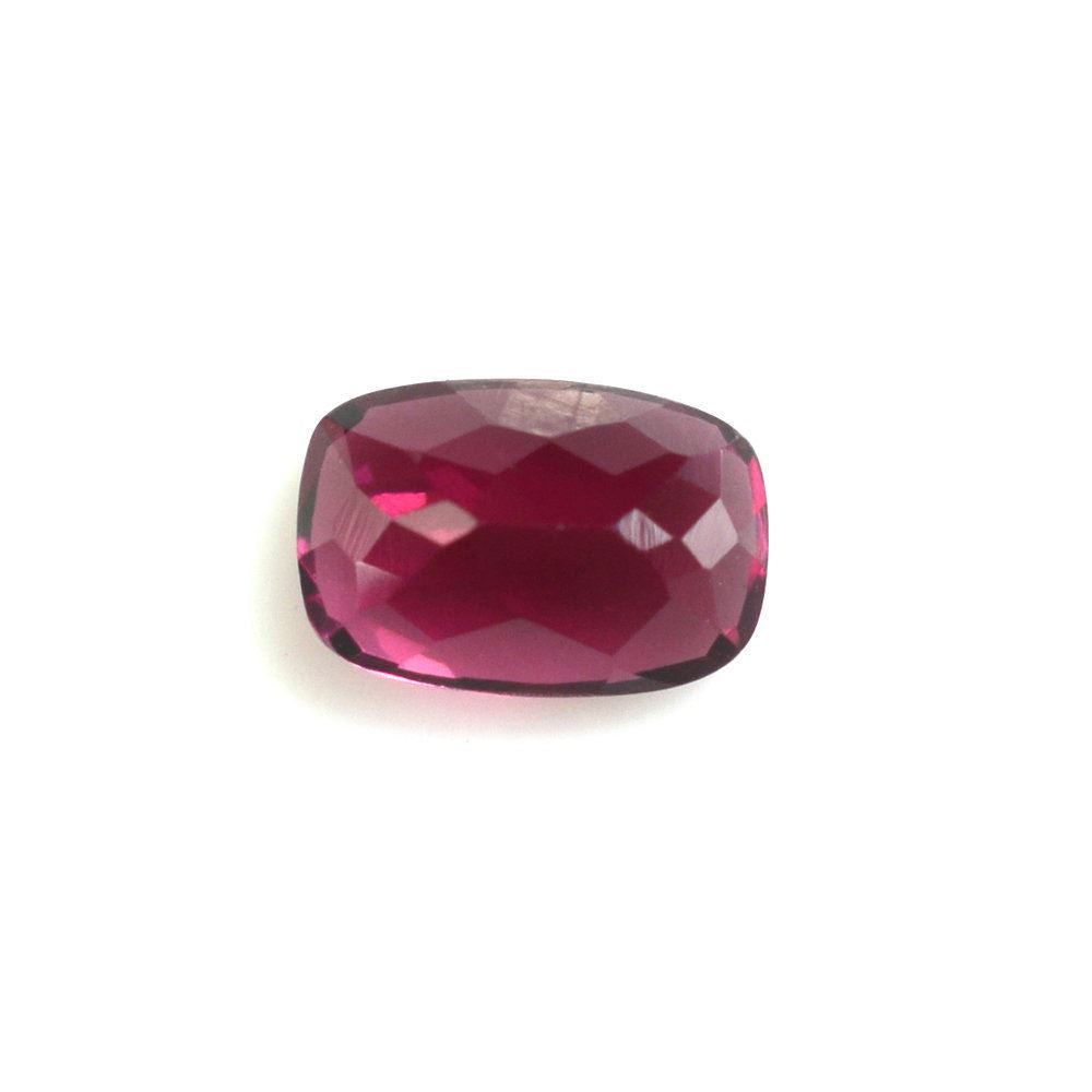 RUBELLITE CUT CUSHION (DARK/SI) 6X4 MM 0.66 Cts.