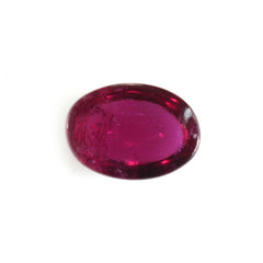 RUBELLITE OVAL CAB (DARK/SI) 7X5 MM 0.94 Cts.