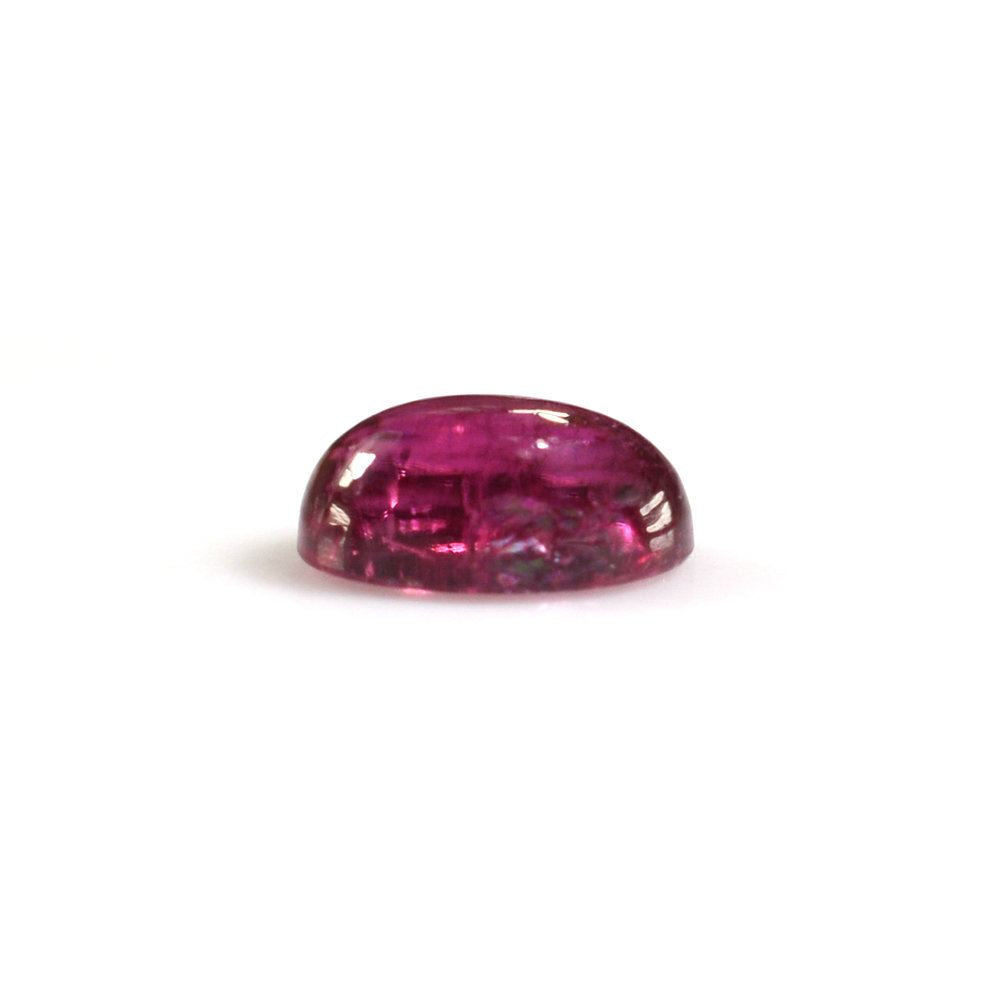 RUBELLITE OVAL CAB (DARK/SI) 7X5 MM 0.94 Cts.