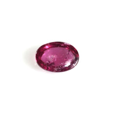 RUBELLITE OVAL CAB (DARK/SI) 7X5 MM 0.94 Cts.