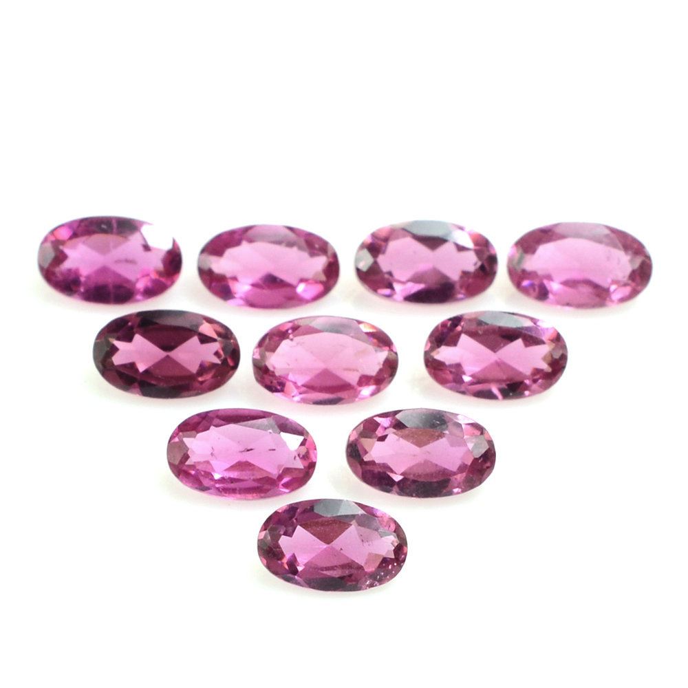 RUBELLITE CUT OVAL (LITE/SI) 5X3MM 0.24 Cts.