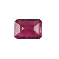 RUBELLITE CUT OCTAGON (MEDIUM/HI) 7X5MM 0.98 Cts.