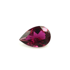 RUBELLITE CUT PEAR (DARK/HI ) 6X4 MM 0.37 Cts.