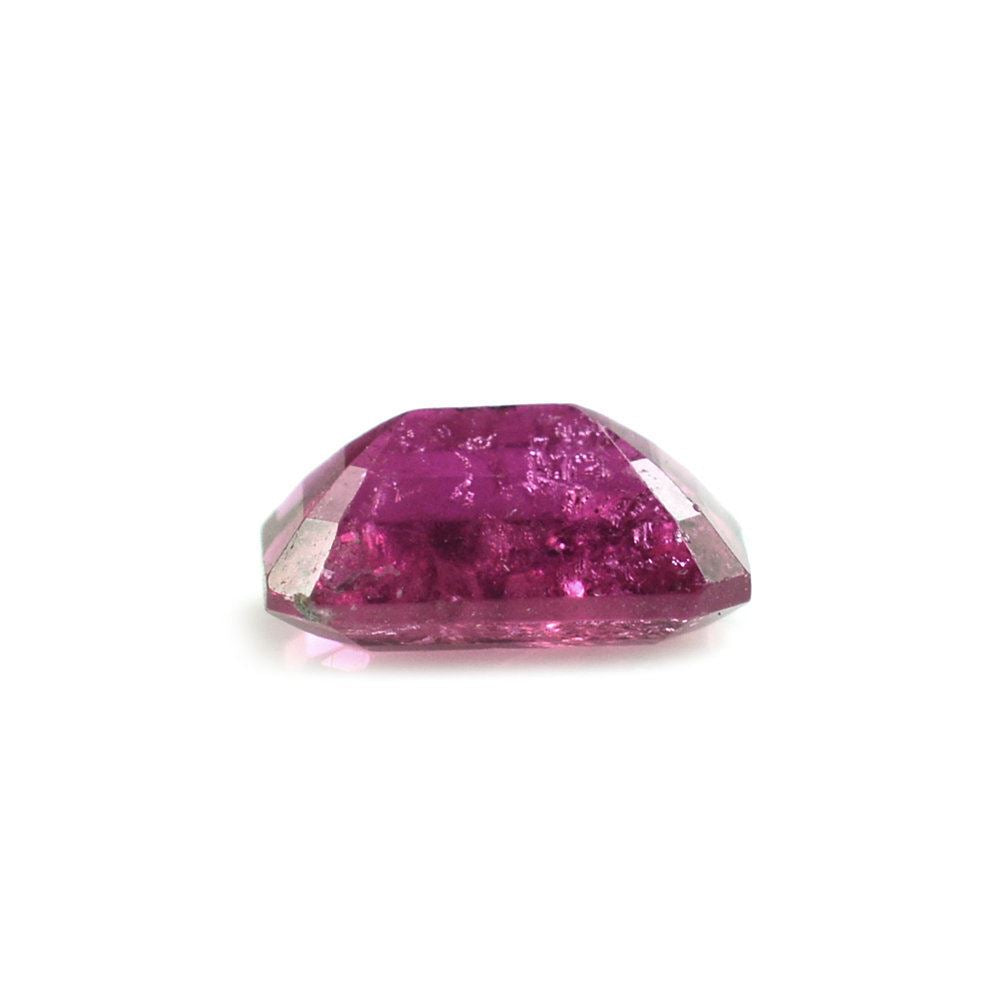 RUBELLITE CUT OCTAGON (DARK/HI) 7X5 MM 0.98 Cts.