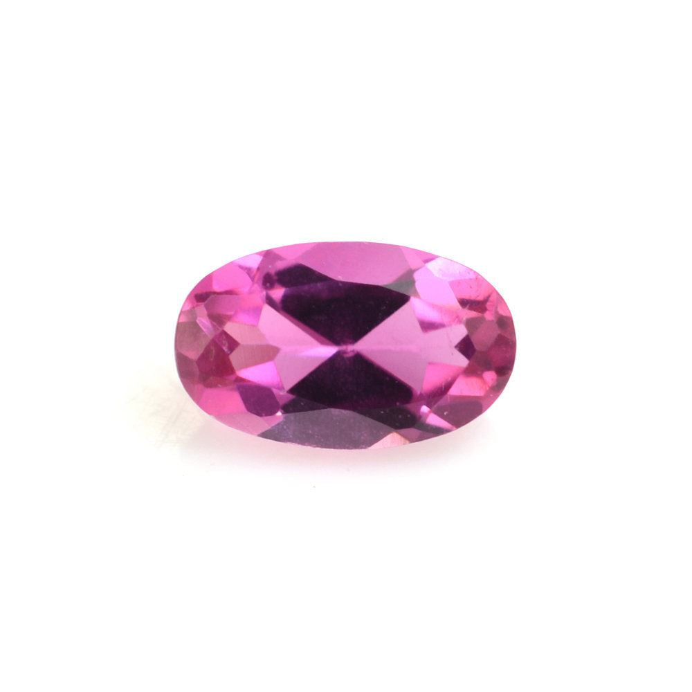 RUBELLITE CUT OVAL (LITE) 5X3 MM 0.27 Cts.