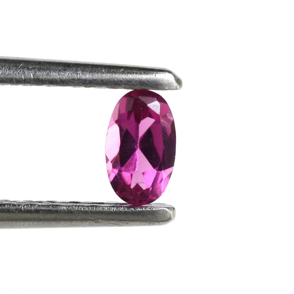 RUBELLITE CUT OVAL (LITE) 5X3 MM 0.27 Cts.