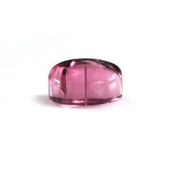 RUBELLITE D SHAPE FANCY CAB (MEDIUM/SI) 6X4 MM 0.85 Cts.