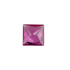 RUBELLITE PRINCESS CUT SQUARE (MEDIUM/SI) 4 MM 0.32 Cts.