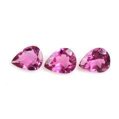 RUBELLITE CUT PEAR (MEDIUM/SI) 5X4 MM 0.26 Cts.