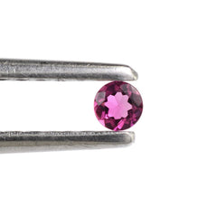 RUBELLITE CUT ROUND (MEDIUM/SI) 2.50 MM 0.06 Cts.