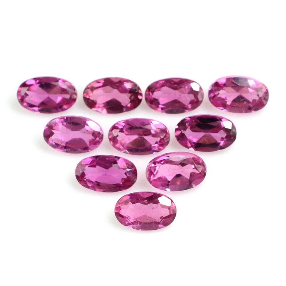 RUBELLITE CUT OVAL (MEDIUM/SI) 5X3 MM 0.26 Cts.