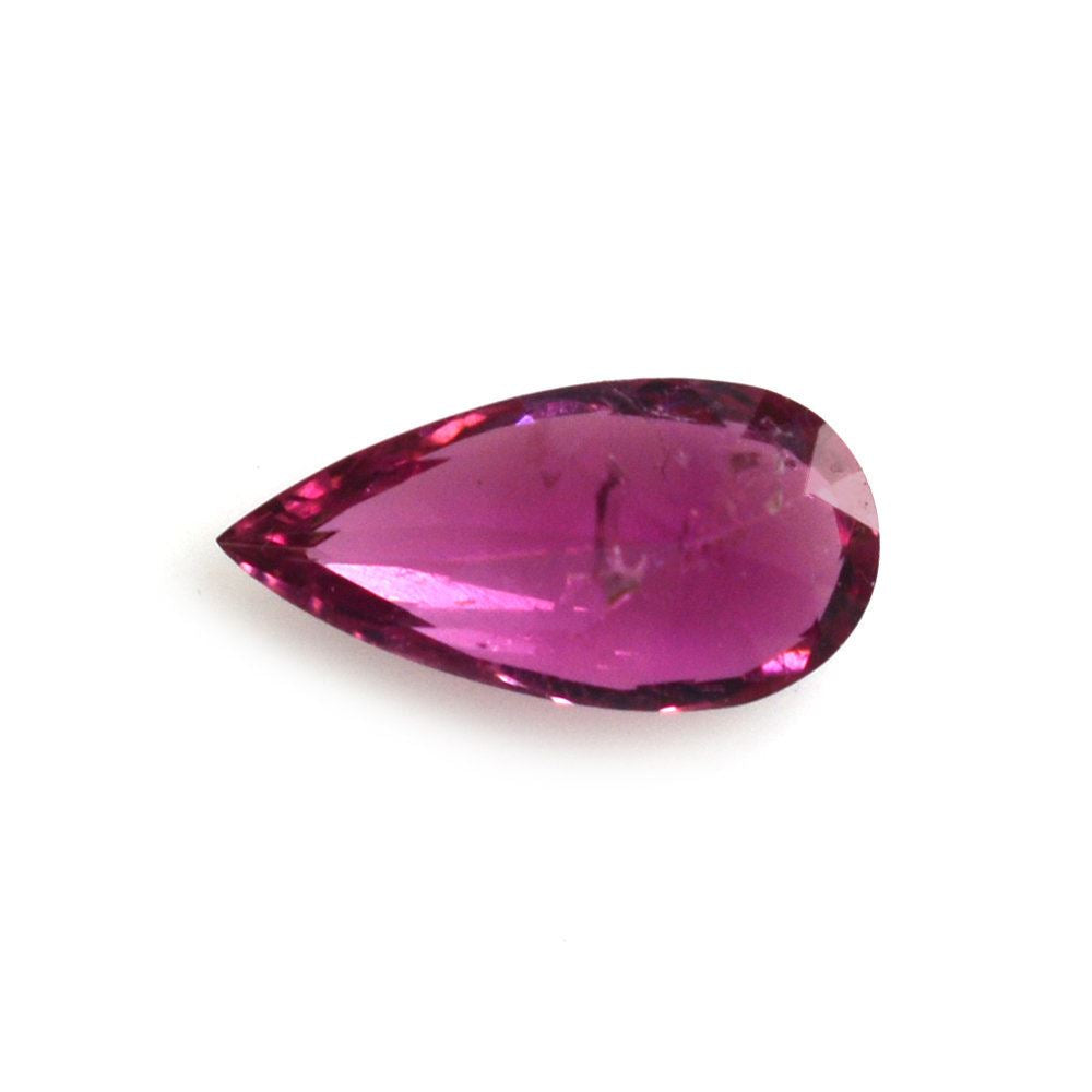 RUBELLITE CUT PEAR (MEDIUM/HI) 6X3 MM 0.23 Cts.
