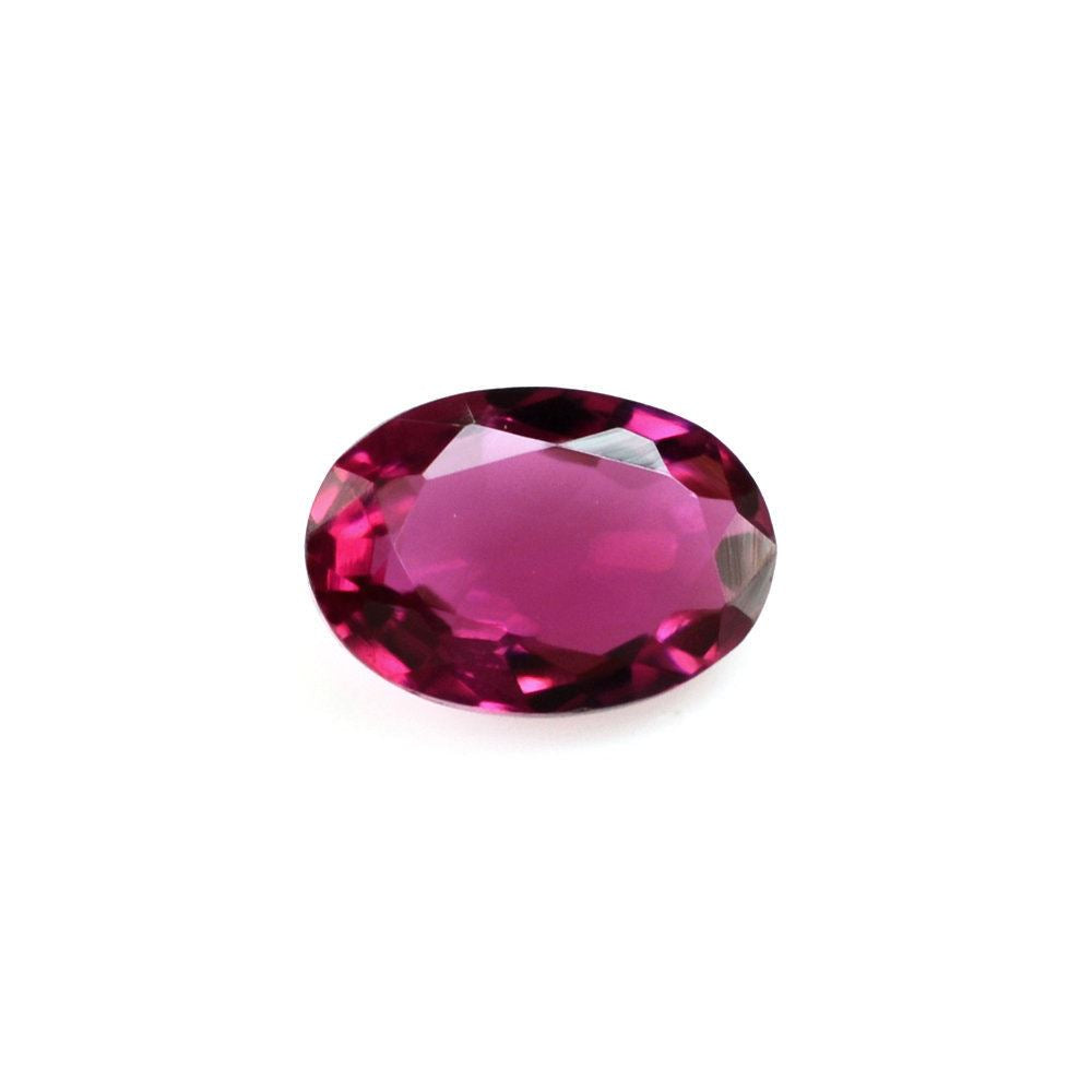RUBELLITE CUT OVAL 6X4MM (DARK) 0.40 Cts.