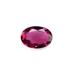 RUBELLITE CUT OVAL 6X4MM (DARK) 0.40 Cts.