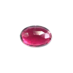 RUBELLITE CUT OVAL 6X4MM (VERY DARK) 0.58 Cts.