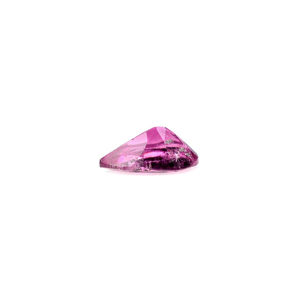 RUBELLITE CUT PEAR (LITE/HI) 5X3MM 0.22 Cts.