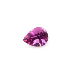 RUBELLITE CUT PEAR (LITE/SI) 4X3MM 0.13 Cts.