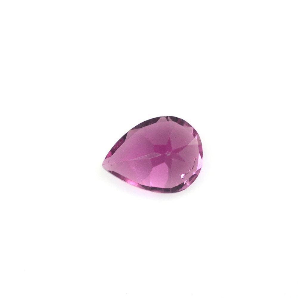 RUBELLITE CUT PEAR (LITE/SI) 4X3MM 0.13 Cts.