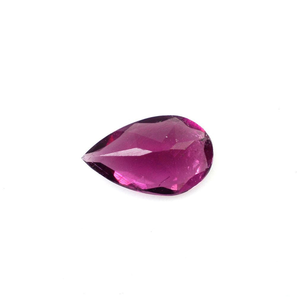 RUBELLITE CUT PEAR (MEDIUM/SI) 5.50X3.50MM 0.27 Cts.
