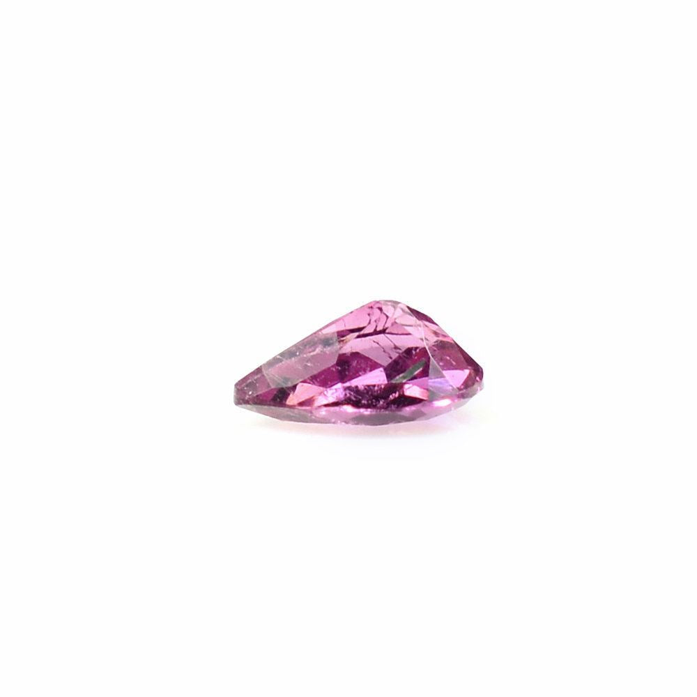 RUBELLITE CUT PEAR (MEDIUM/SI) 4X2.50MM 0.12 Cts.