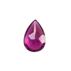 RUBELLITE BUFFTOP CUT PEAR (DARK/SI) 6X4MM 0.38 Cts.
