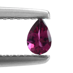 RUBELLITE CUT PEAR (DARK/SI) 4.50X3MM 0.13 Cts.