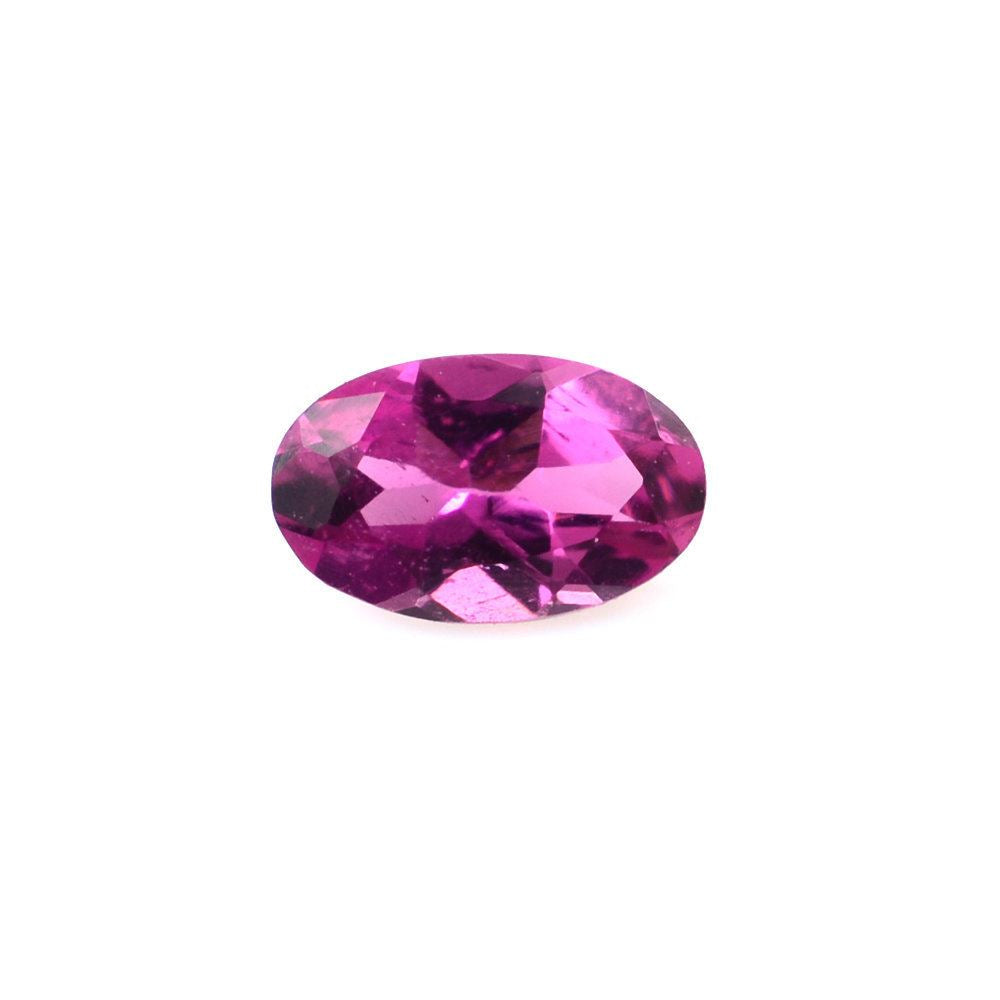 RUBELLITE CUT OVAL (LITE/SI) 5X3MM 0.20 Cts.