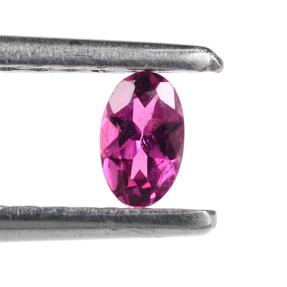 RUBELLITE CUT OVAL (LITE/SI) 5X3MM 0.20 Cts.