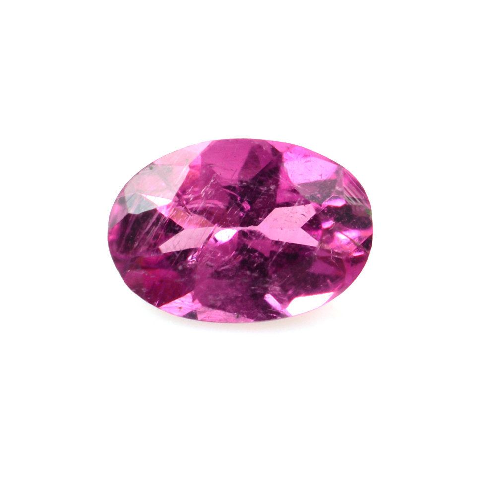 RUBELLITE CUT OVAL (LITE/SI) 5.50X4MM 0.40 Cts.