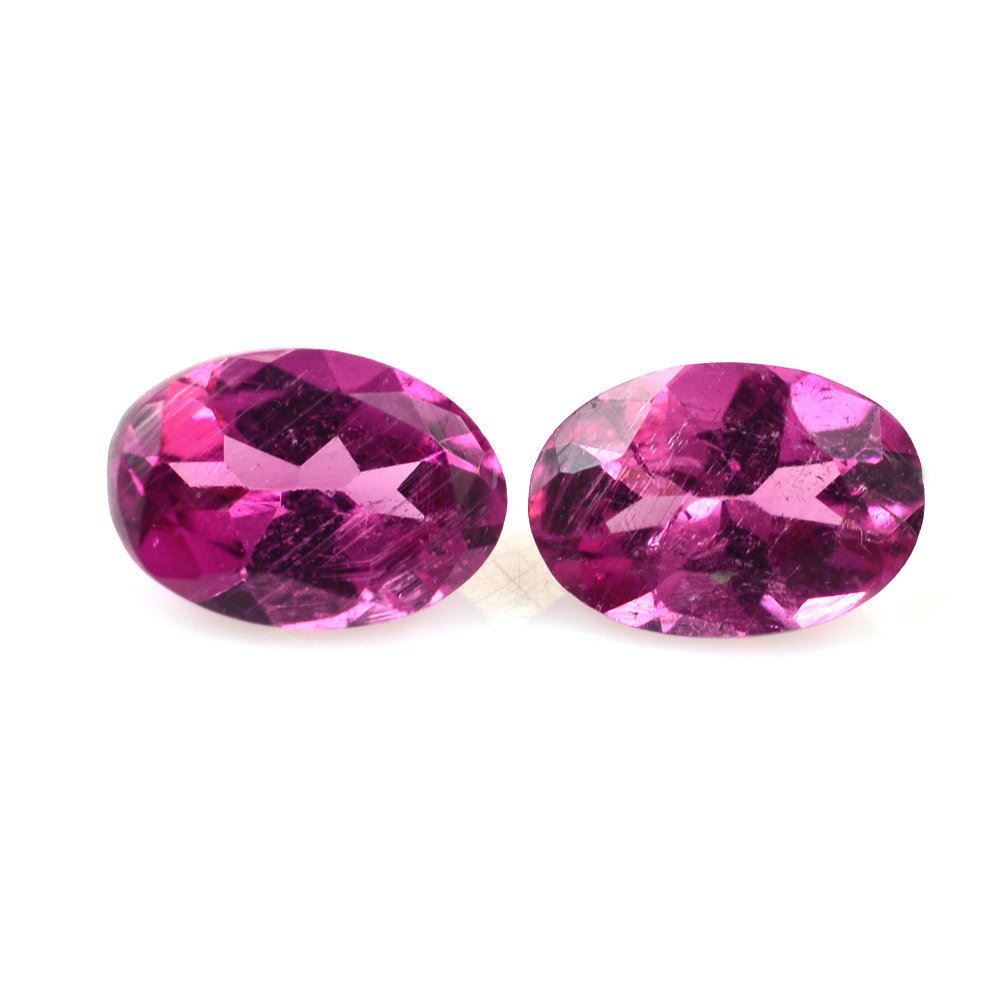 RUBELLITE CUT OVAL (LITE/SI) 5.50X4MM 0.40 Cts.