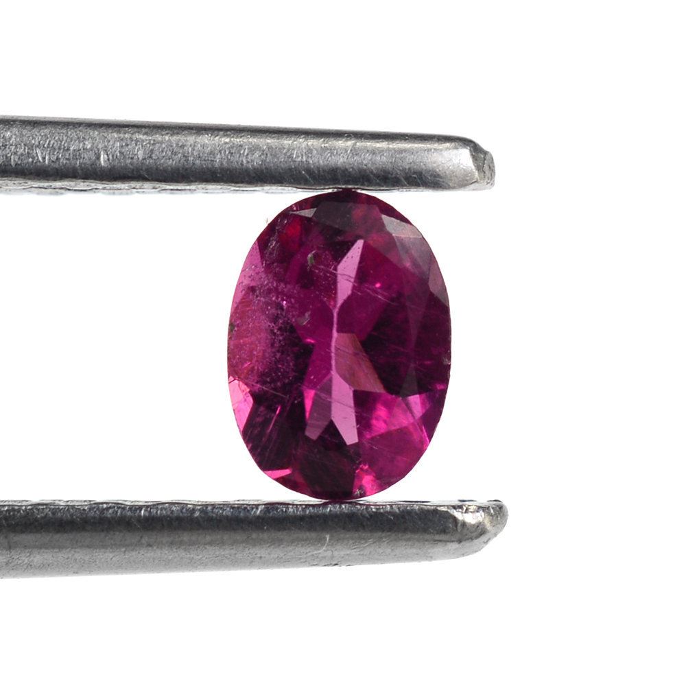 RUBELLITE CUT OVAL (MEDIUM/SI) 5X3.50MM 0.30 Cts.