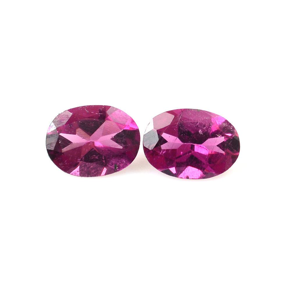 RUBELLITE CUT OVAL (MEDIUM/SI) 5X3.50MM 0.30 Cts.