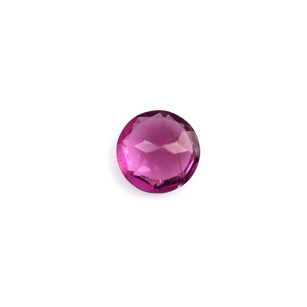RUBELLITE CUT ROUND (MEDIUM) 3MM 0.11 Cts.