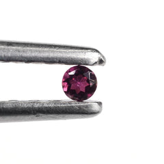 RUBELLITE CUT ROUND (VERY DARK/SI) 1.80MM 0.03 Cts.