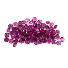 RUBELLITE CUT ROUND (VERY DARK/SI) 1.80MM 0.03 Cts.