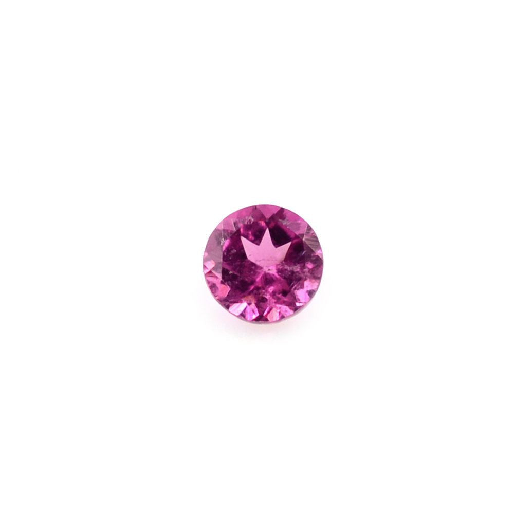 RUBELLITE CUT ROUND (LITE) 2MM 0.03 Cts.