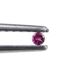 RUBELLITE CUT ROUND (LITE) 2MM 0.03 Cts.