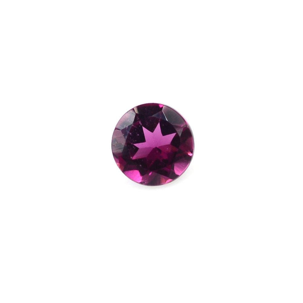 RUBELLITE CUT ROUND (DARK/SI) 3MM 0.11 Cts.