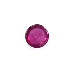 RUBELLITE ROUND CAB (DARK/HI) 4MM 0.28 Cts.
