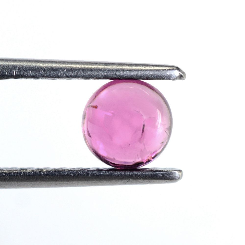 RUBELLITE ROUND CAB (LITE/HI) 5.80MM 0.90 Cts.