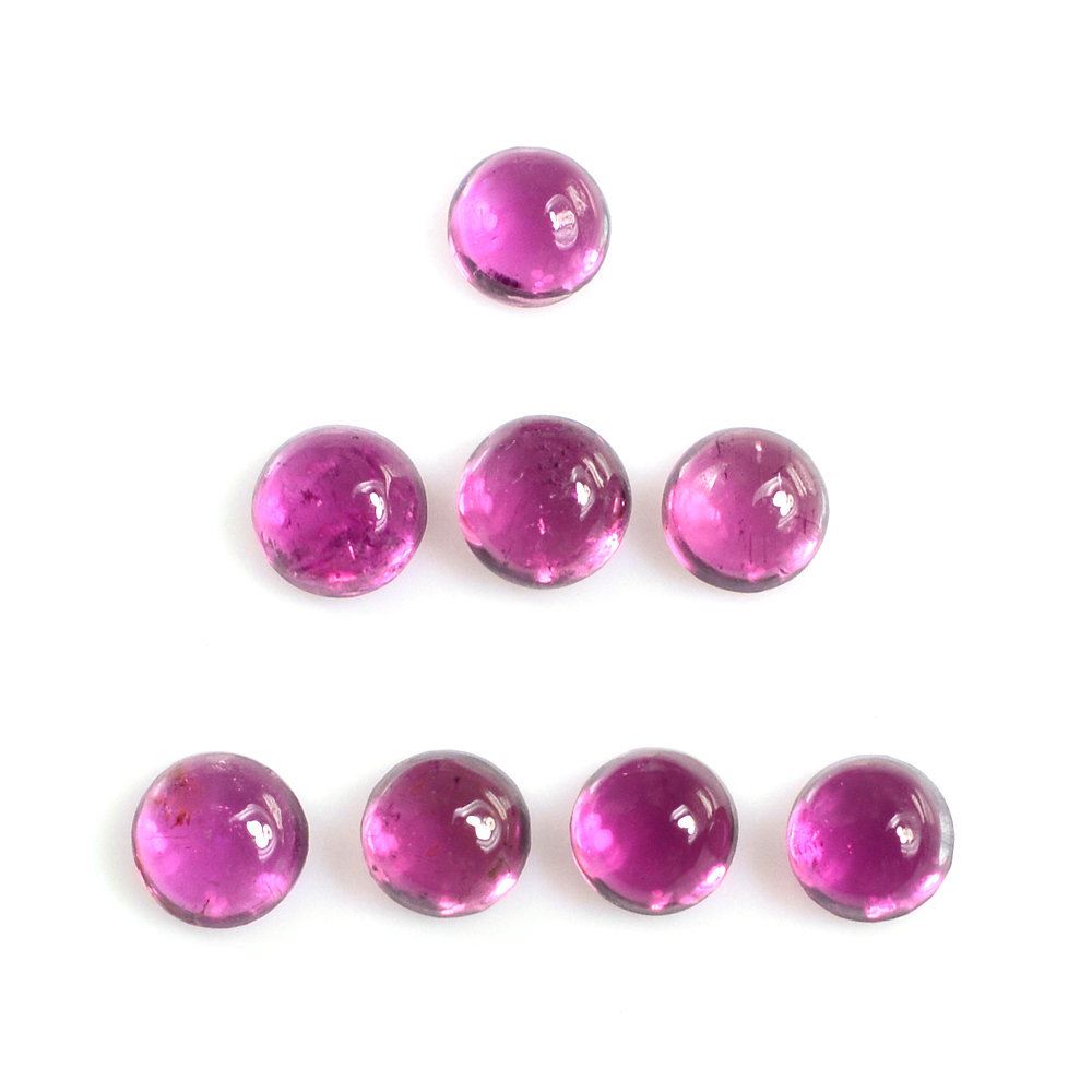 RUBELLITE ROUND CAB (MEDIUM/SI) 3MM 0.15 Cts.